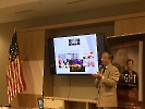 Dr. Wang presented about TIMBG at the Hyatt House, Williamson County Republican Career Women's Club Meeting