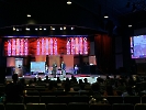 Dr. Wang presented about TIMBG at the Bethel World Outreach Church, Pastor John Thet's Burmese Congregation
